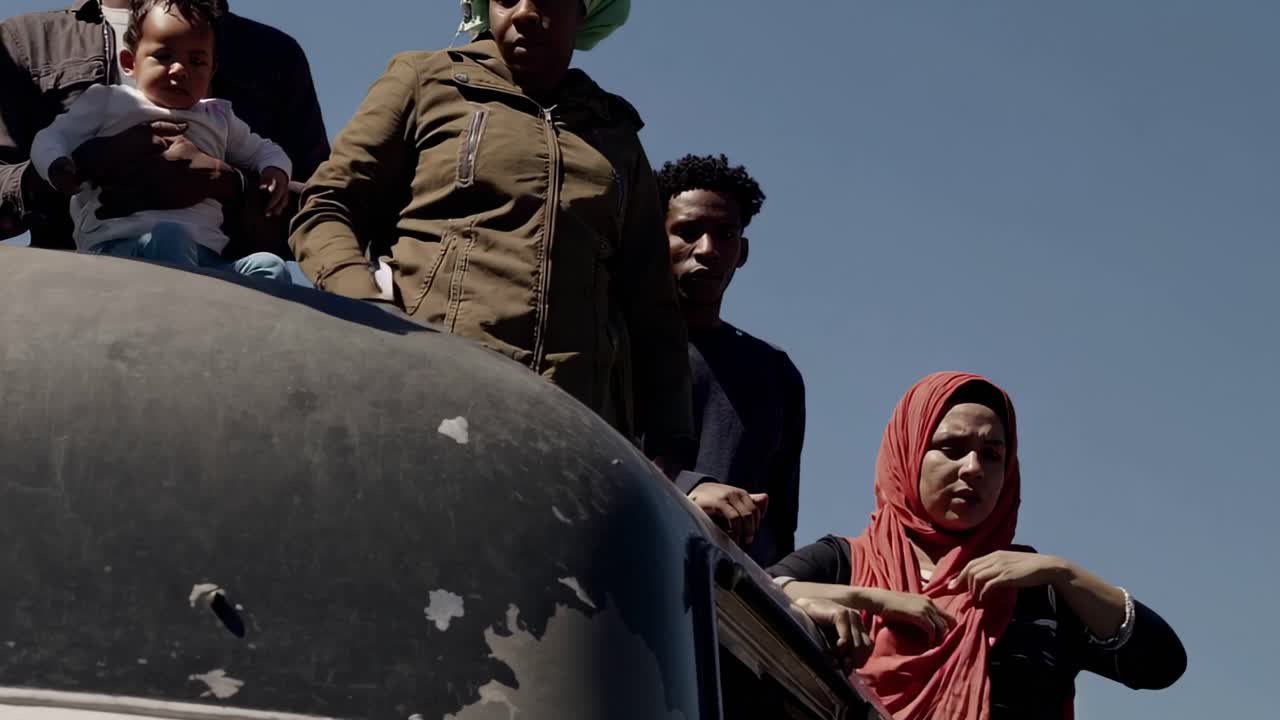 Viaggio delle famiglie migranti