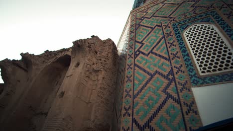 minaret samarkand, amir temur mausoleum uzbekistan built in 1404, video 14 of 46