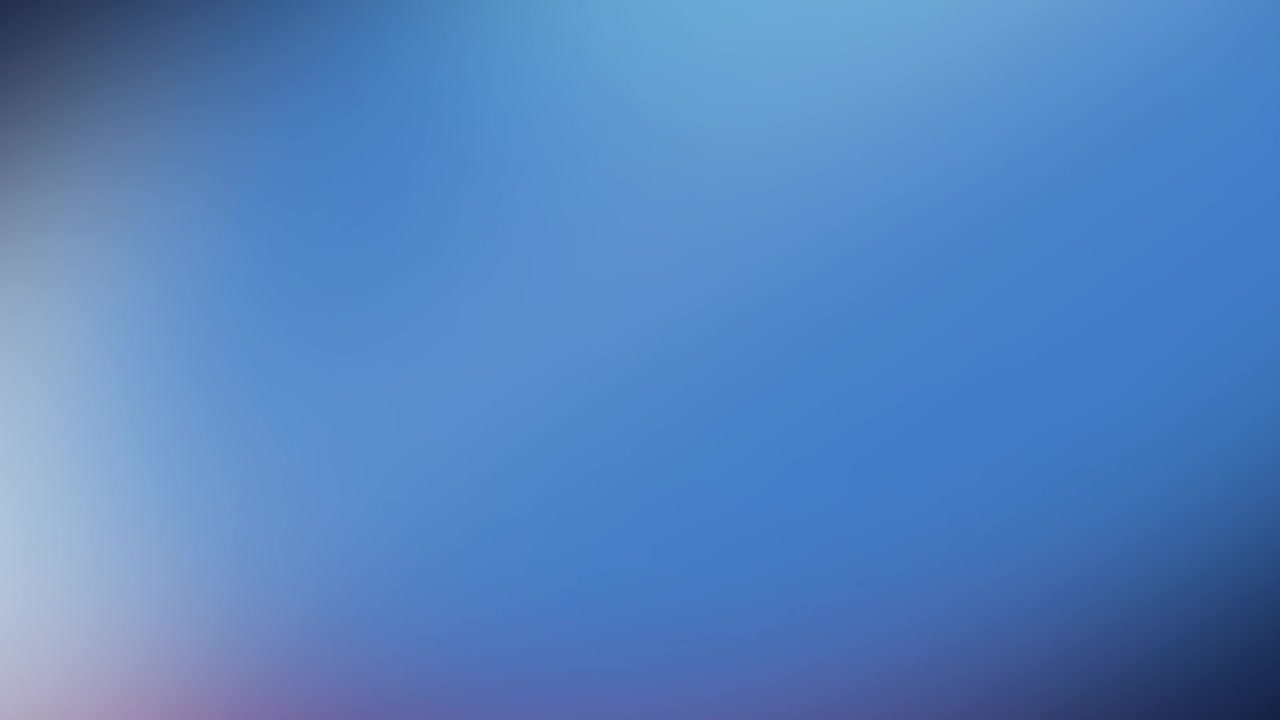 Fundo Gradiente Azul Abstrato com Transições de Luz Suaves