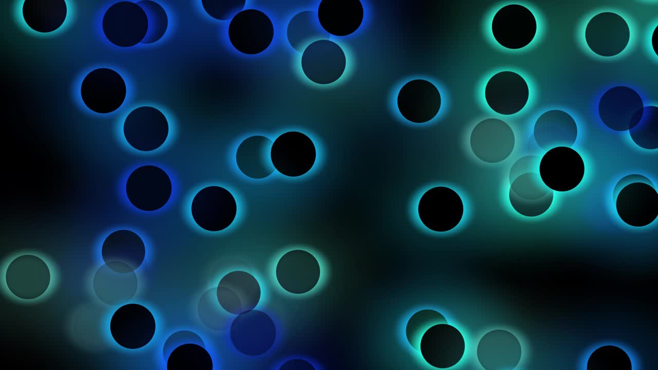 círculos móviles abstractos hermosos con efecto de luz iluminado y brillante, fondo abstracto para negocios, tecnología o cualquier proyecto de presentación, bucle sin costuras 4k, animación 3d, renderizado 3d.