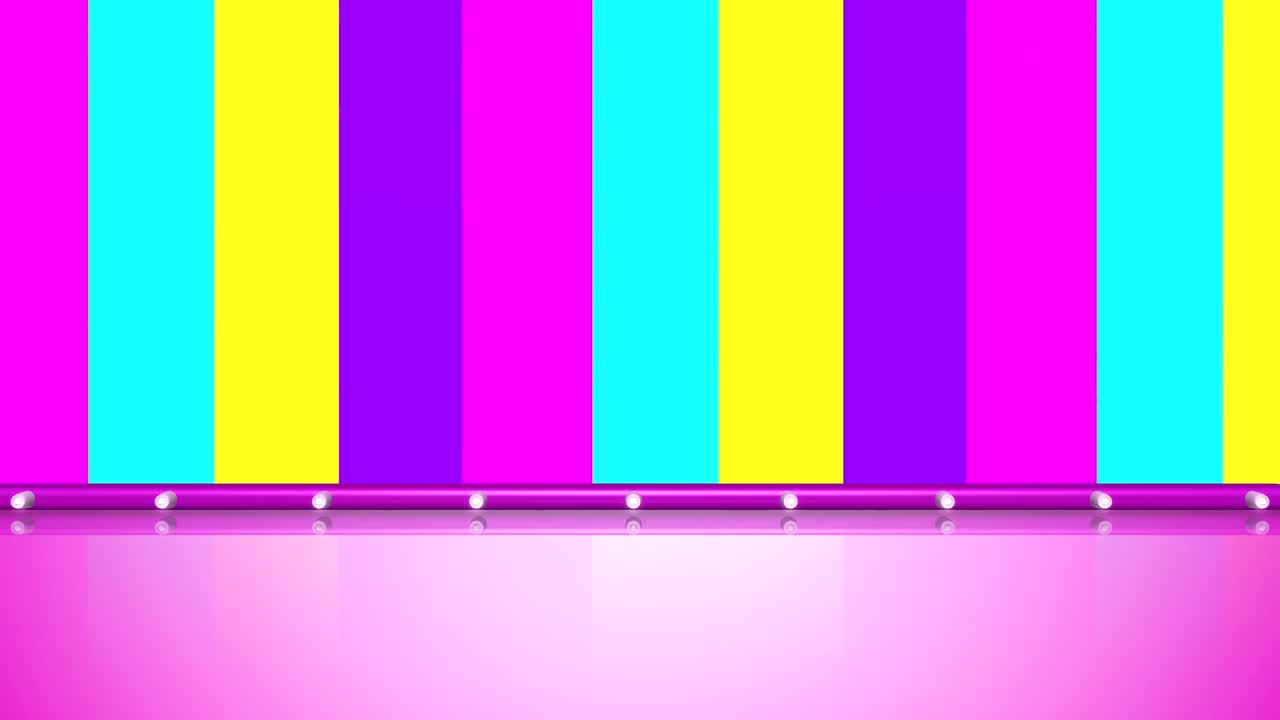 백스테이지 댄스 컬러 비디오 배경