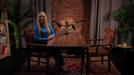 podcast interview with two women