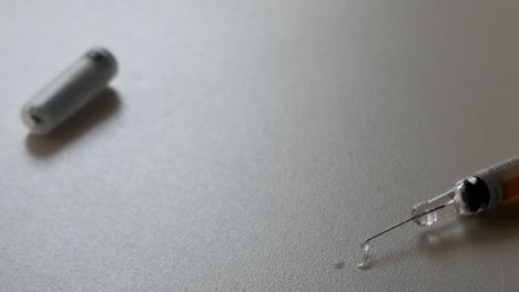 medical equipments on the flat surface