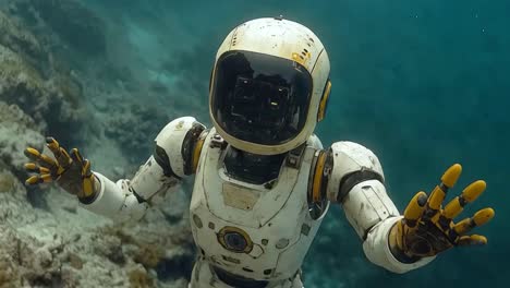 robot underwater
