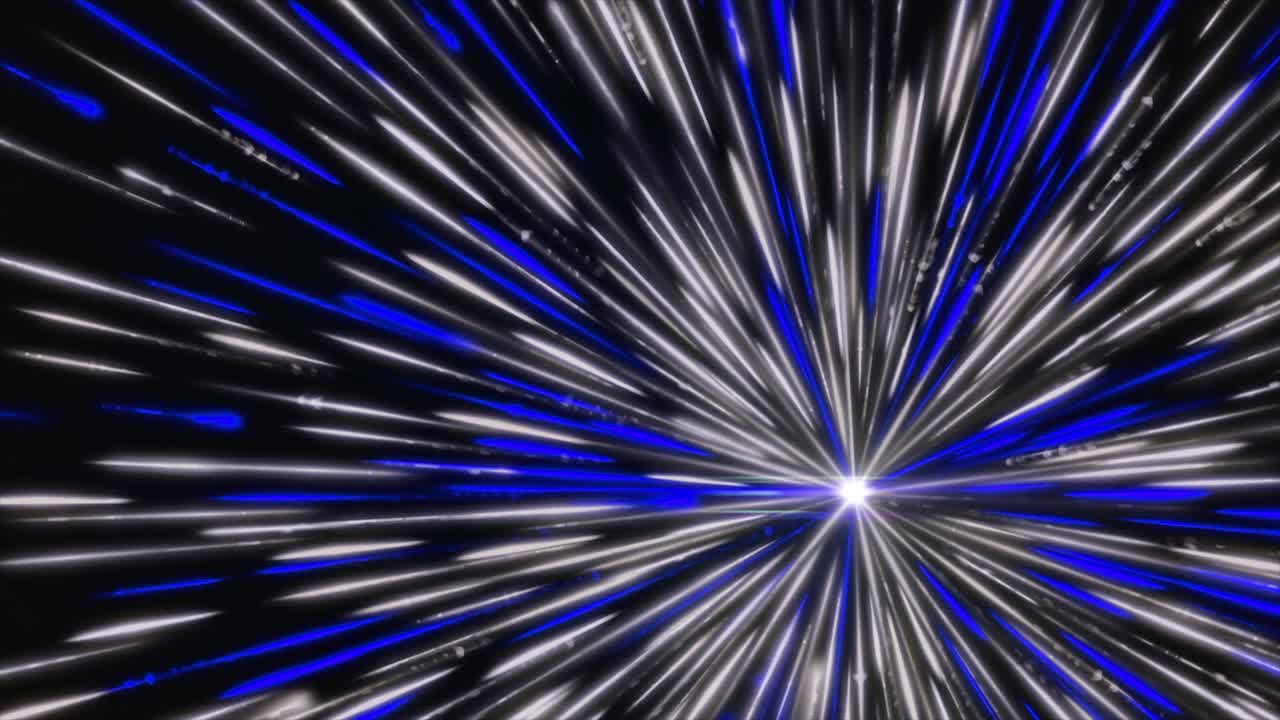 추상적인 빛의 폭발