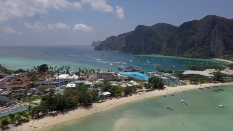 beautiful aerial footage of thailand