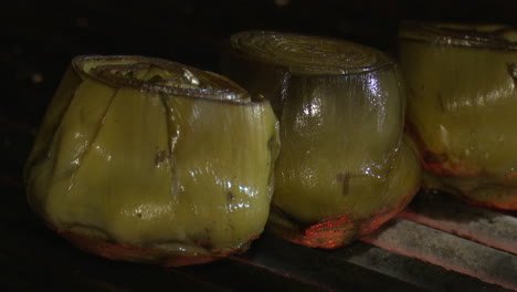 grilled artichokes