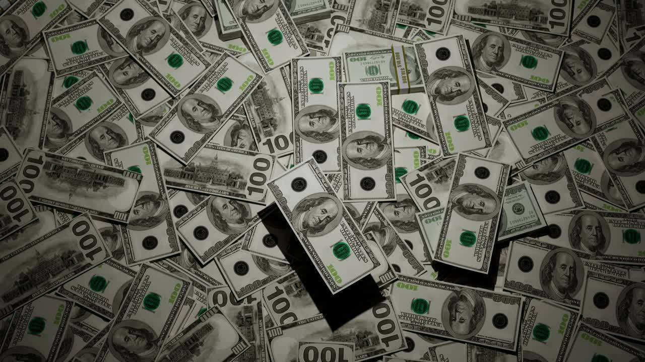 billetes en dólares estadounidenses