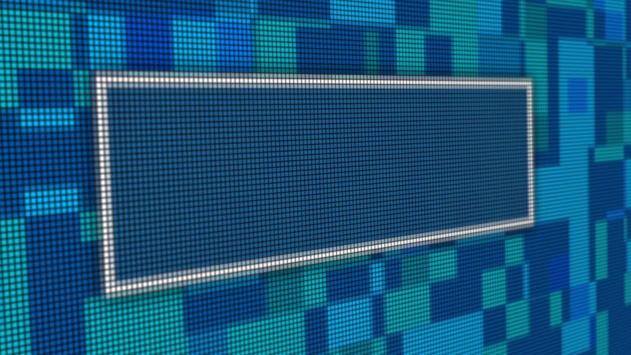 업로드 진행 바 픽셀 컴퓨터 화면 애니메이션 클로즈업