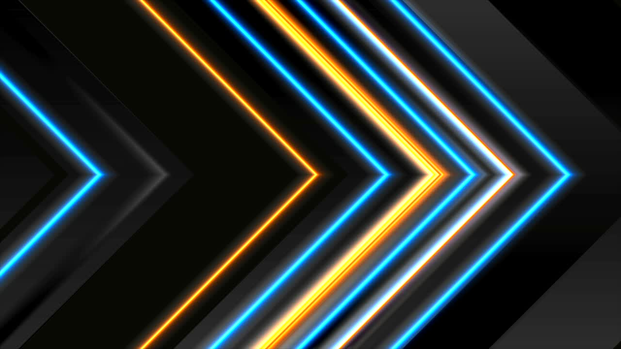 tecnología diseño de movimiento abstracto con flechas