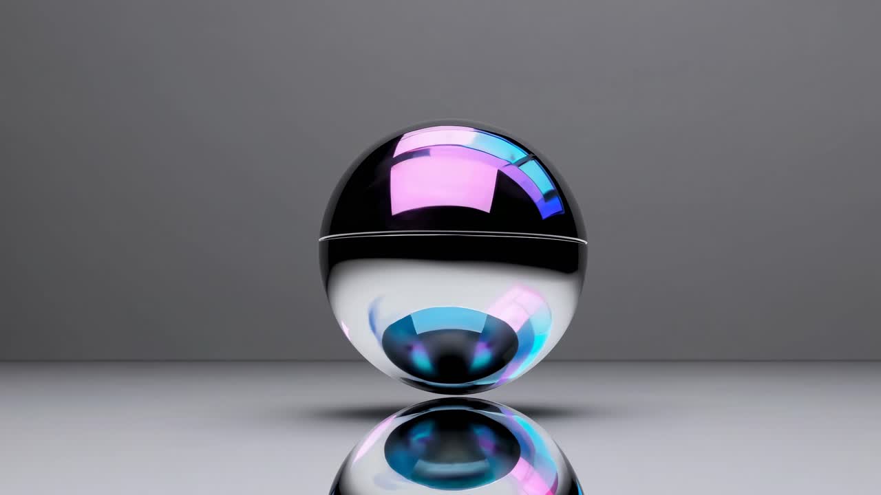 Abstract Glass Egg