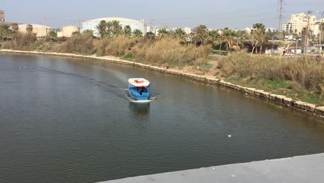 boat on the lake