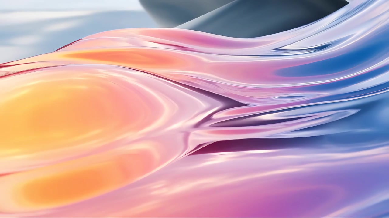Abstract Fluid Motion Background 4K