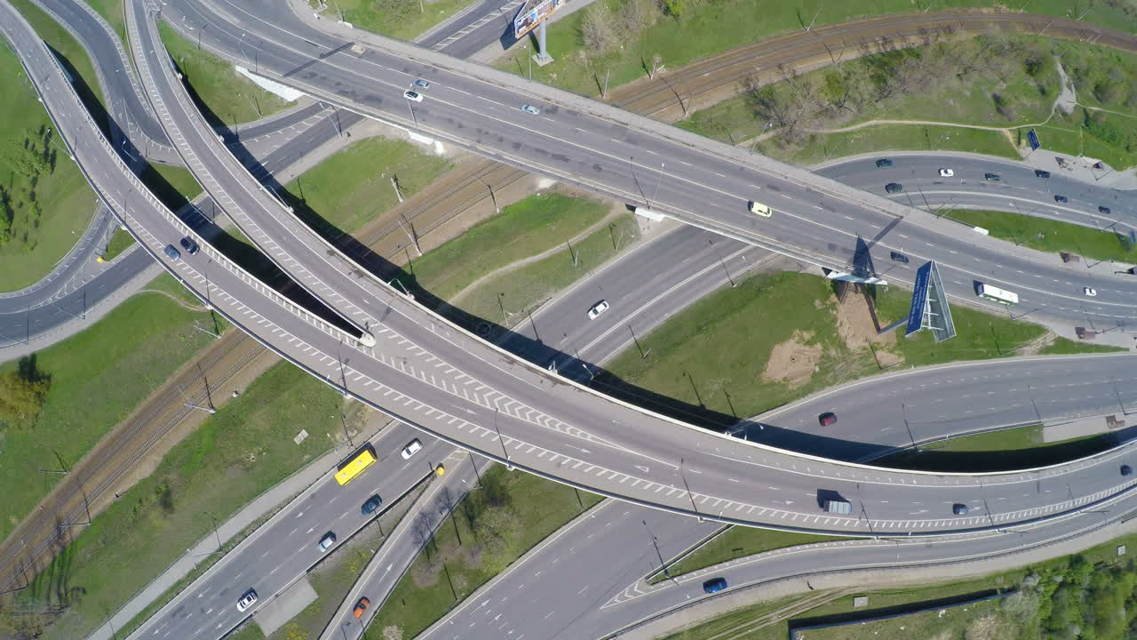 고속도로 교차로 조감도