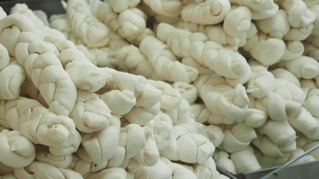 Pile of Twisted Dough