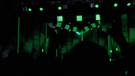 blurry concert view