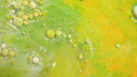 abstract liquid art with colorful swirls