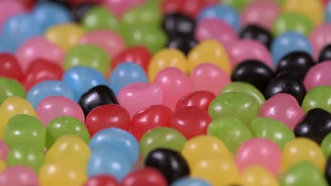 colorido fondo giratorio de dulces de caramelo.