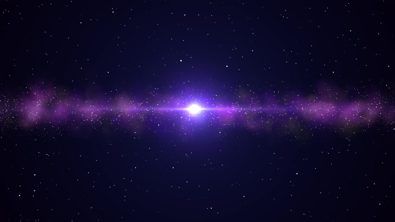 Big Bang-koncept over mørk rum-baggrund. Mørkt rum med lys og støvpartikler