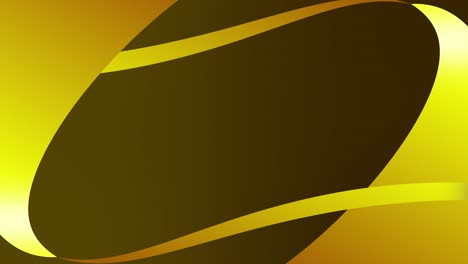 ribbon intro smooth animation with gradient background visual effect motion graphics shape symmetry colour golden yellow