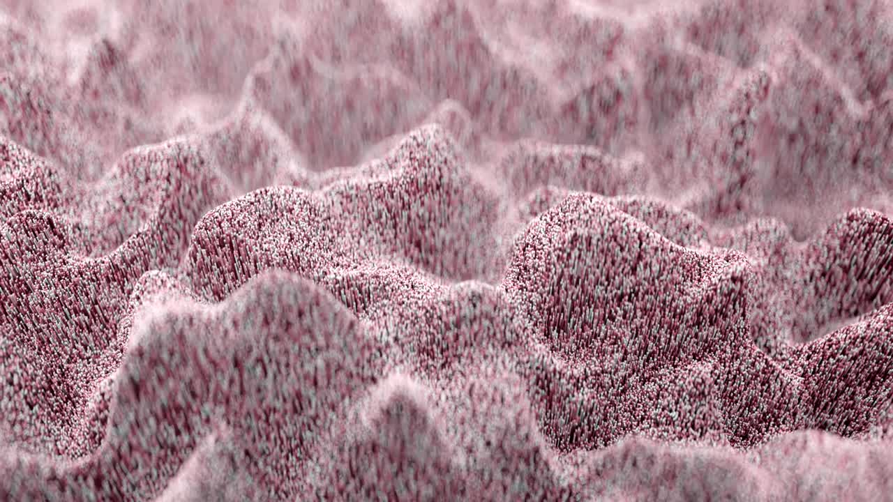 la forma de onda topográfica abstracta de 4k.