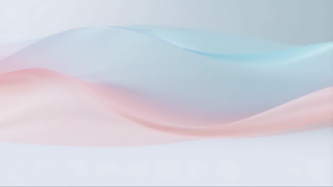 極簡抽象波浪動態背景 4K