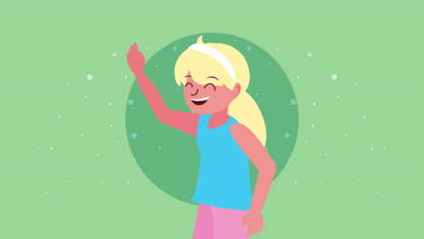happy girl