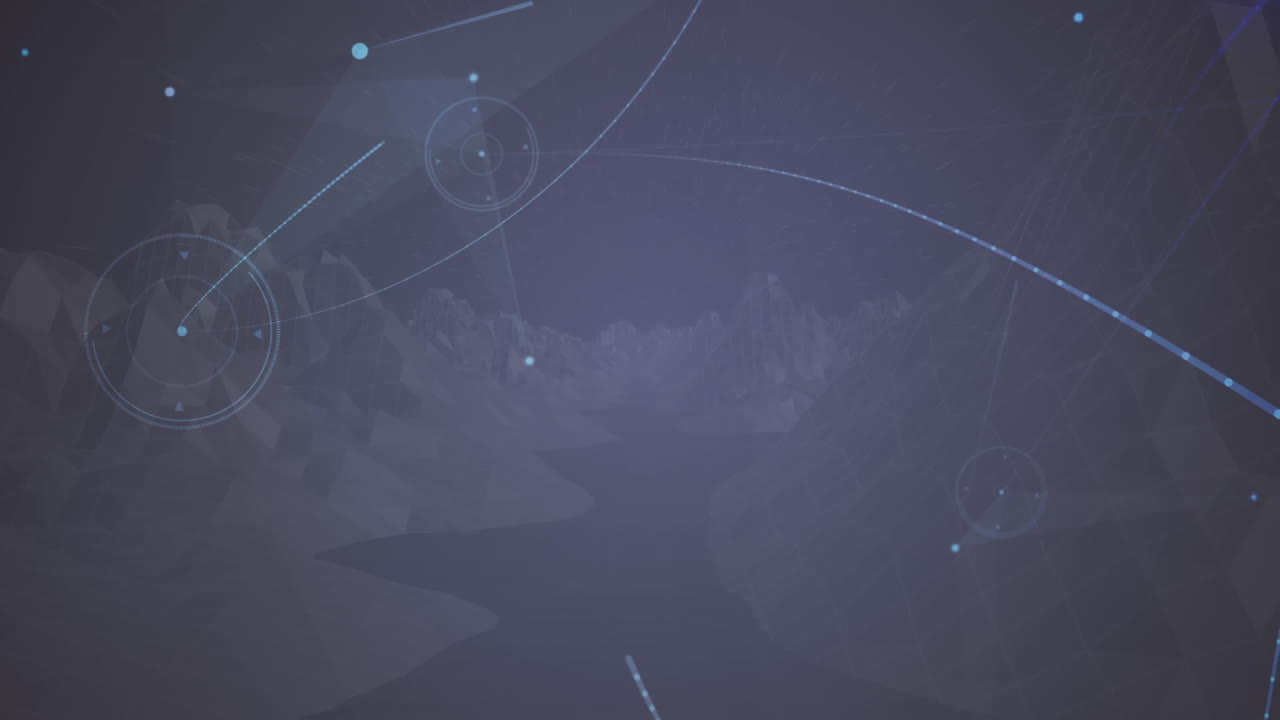 산을 가로지르는 연결망의 활성화