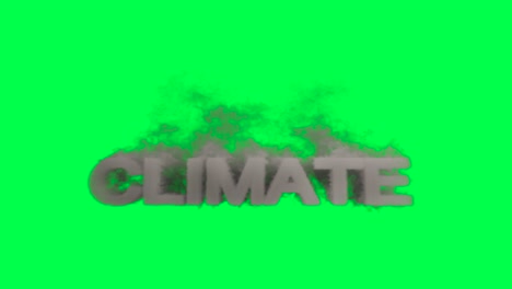 climate change crisis