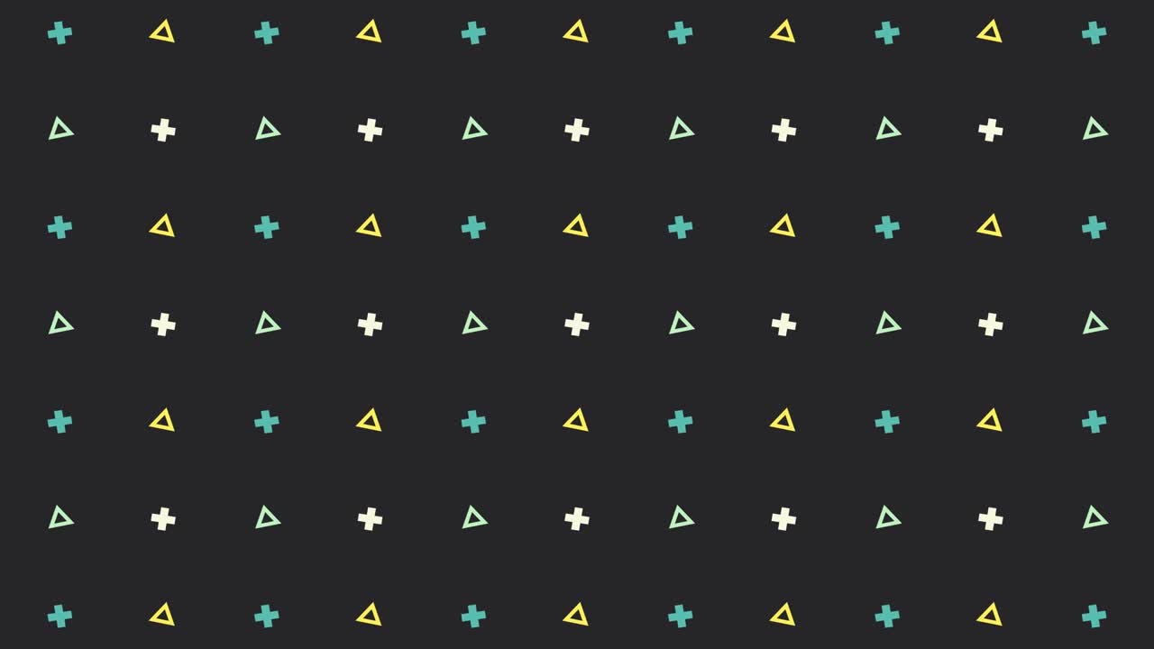 formas geométricas bucle sin fisuras de movimiento fondo de video gráfico