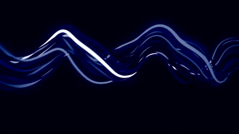 4k abstract neon wavy lines.