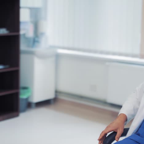 doctor and patient discussing