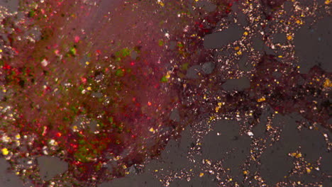 arte fluido abstracto con brillo
