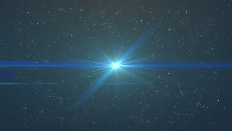 animación de rastros de luz que se mueven sobre puntos de luz sobre fondo negro
