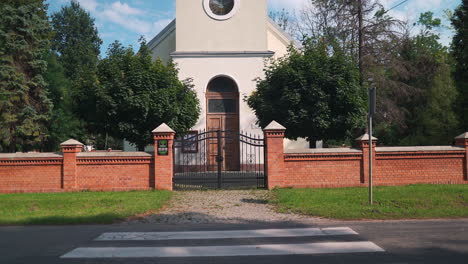 front view of church of st