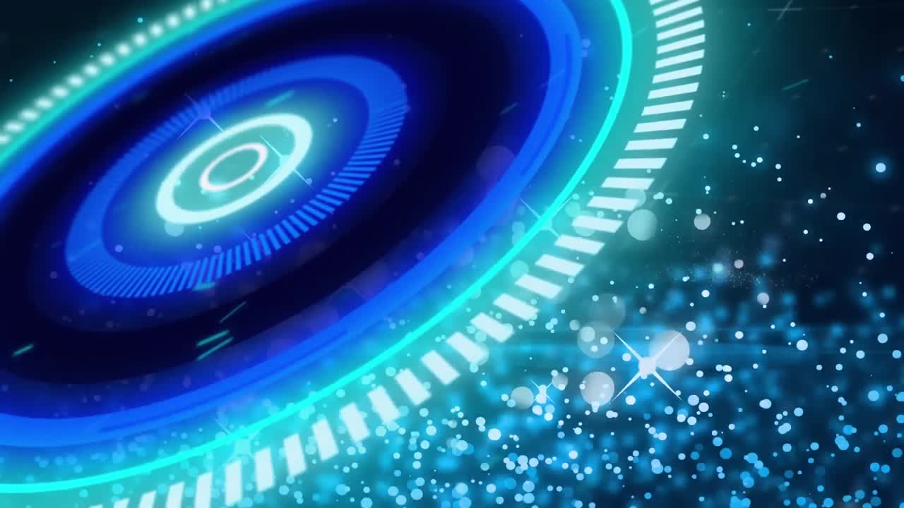 범위 스캐닝과 데이터 처리의 애니메이션