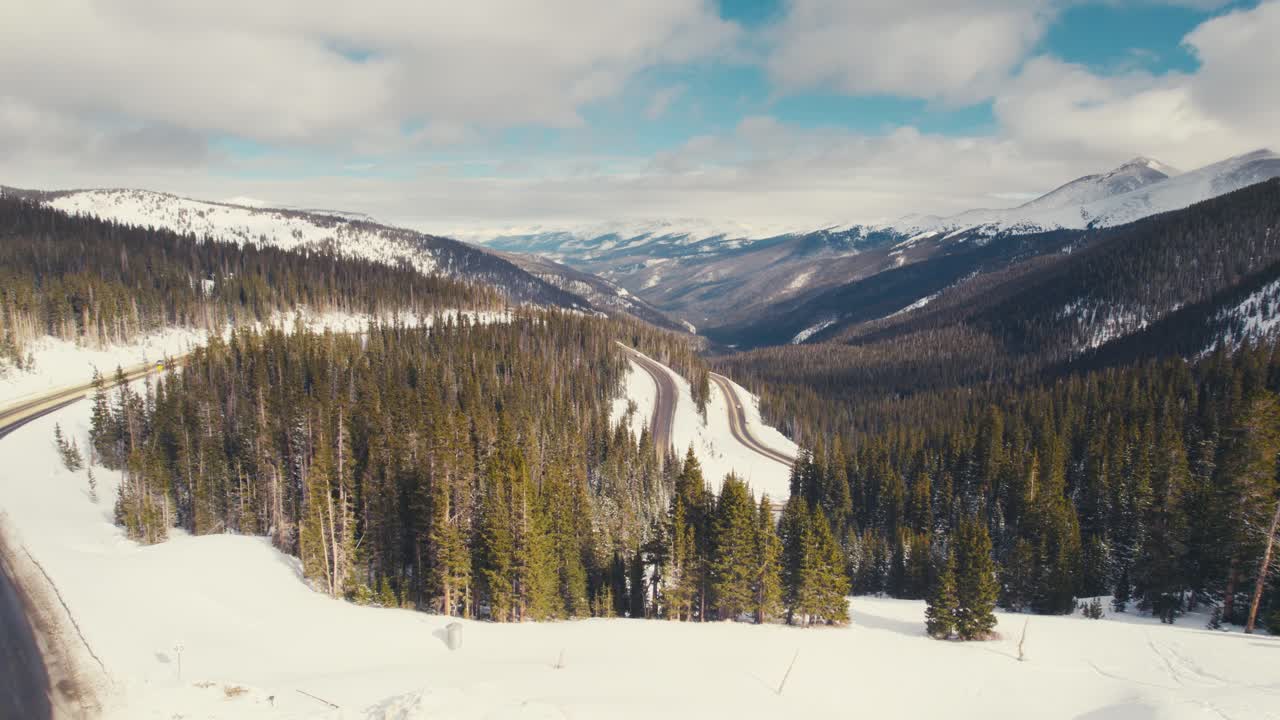 paso de berthoud, montañas rocosas, colorado