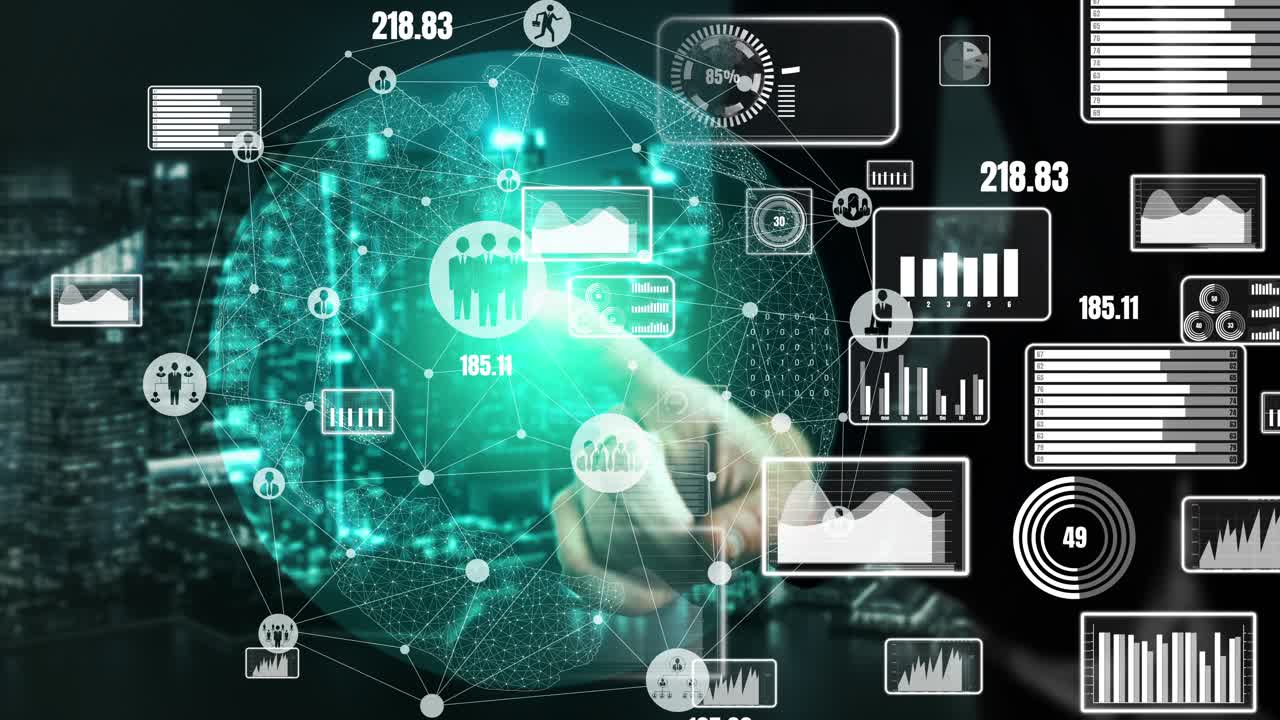 Human Resources and People Networking conceptual