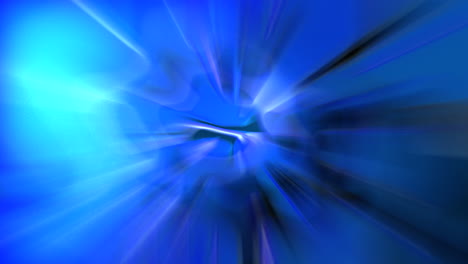 abstract blue burst
