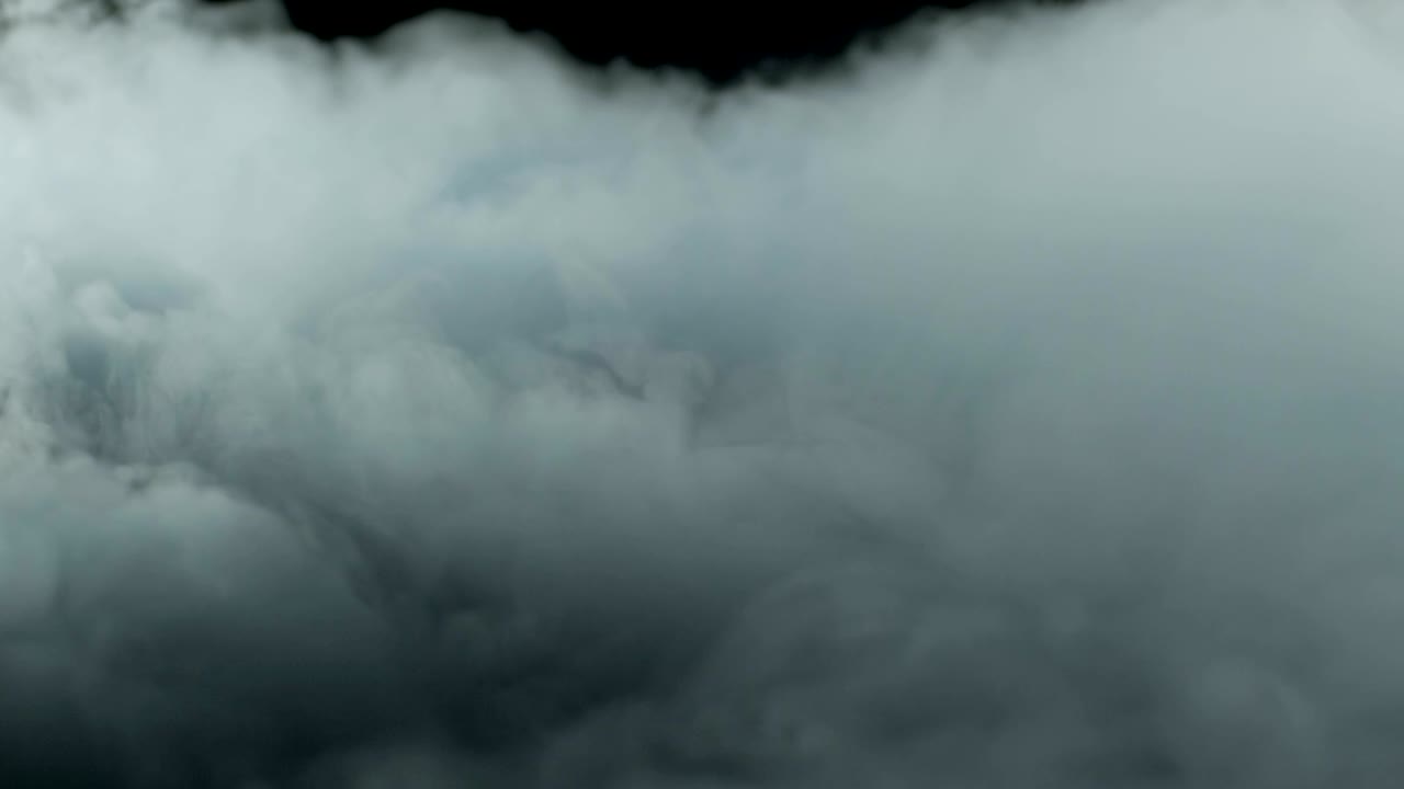 구름 현실적인 건조 얼음 연기