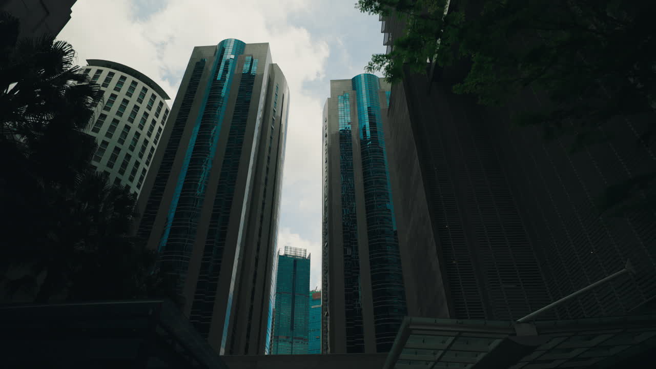 City Skyline with Modern Skyscrapers