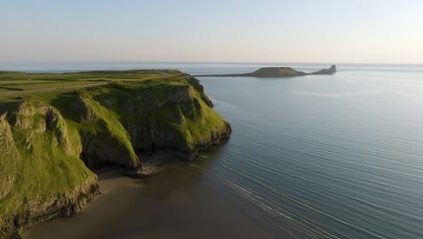 coastal landscape of wales