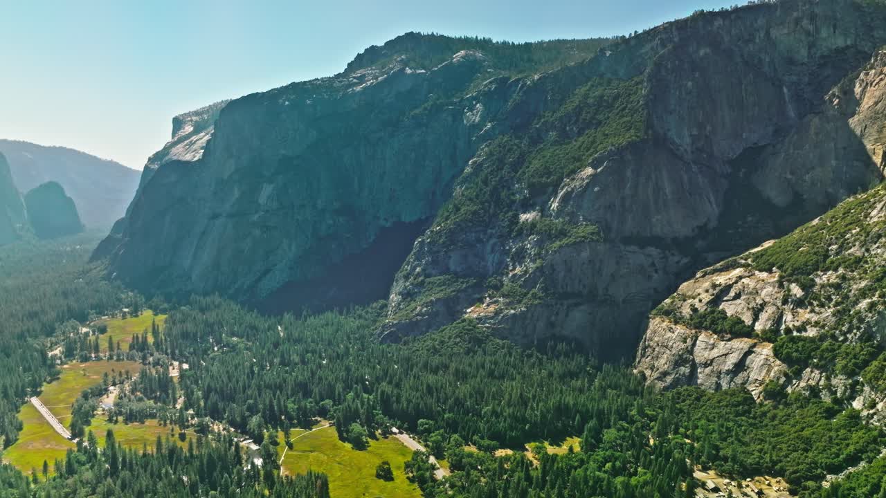 California Yosemite National Park Aerial Video