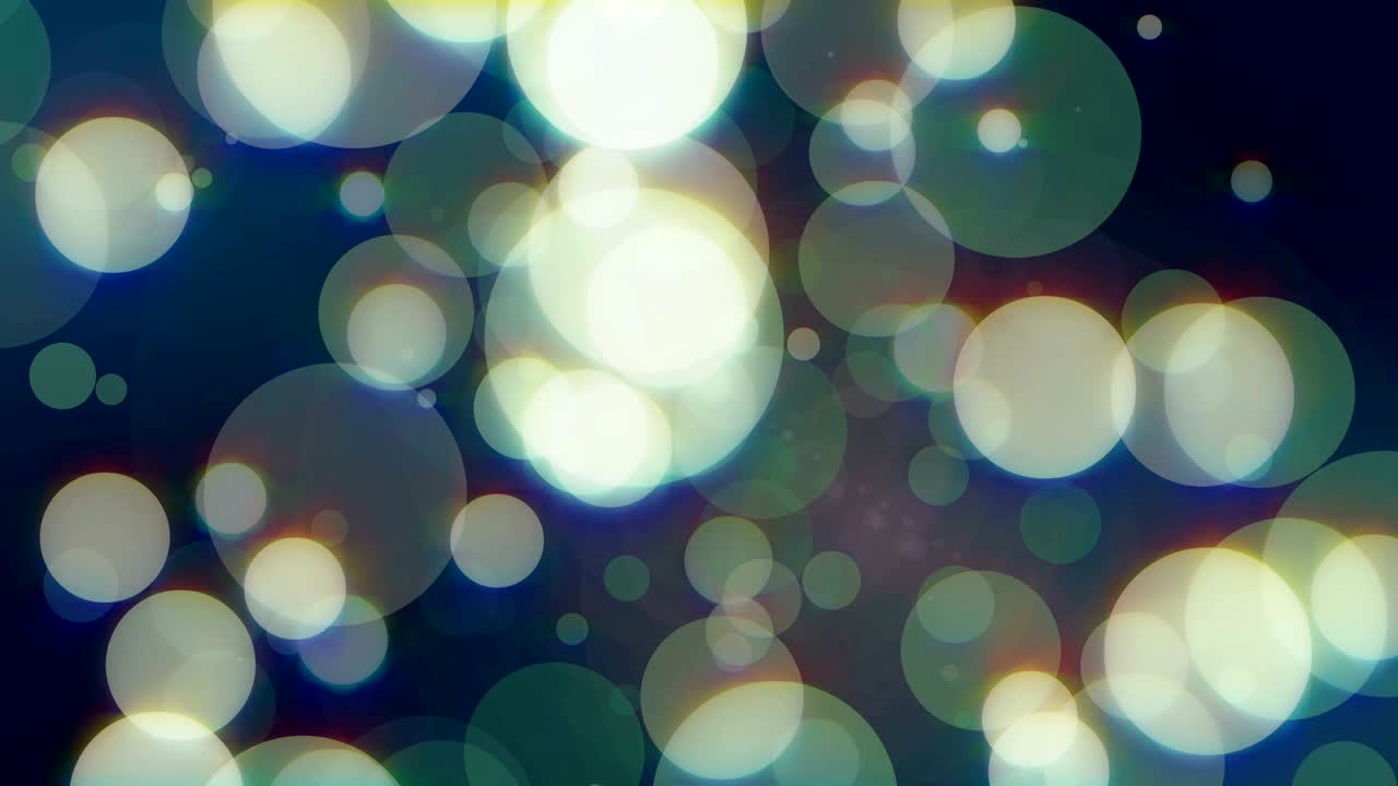 4k azul abstracto brillante fondo borroso. (en bucle) - video de stock