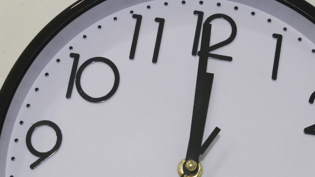 Time lapse clock time countdown from 2020 to 2021 focus minutes number time concept moving daytime countdown happy new year 2021 for video 4K start new daytime