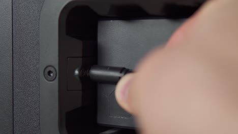 conectando una batería grande de 12v dc