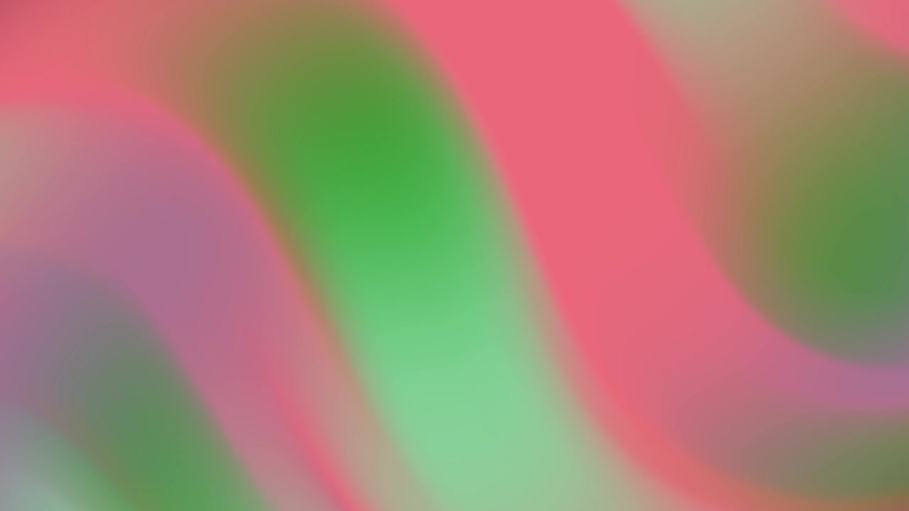 Seamless Loop of Abstract Liquid Gradient Colors