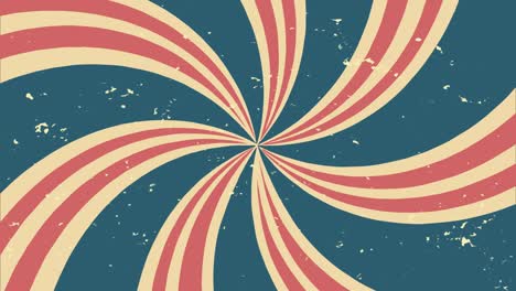 4k retro sunburst fondo bucle sin costuras. abstracto vintage ralentizado de la animación.
