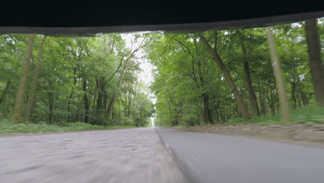 pickup truck driving on road