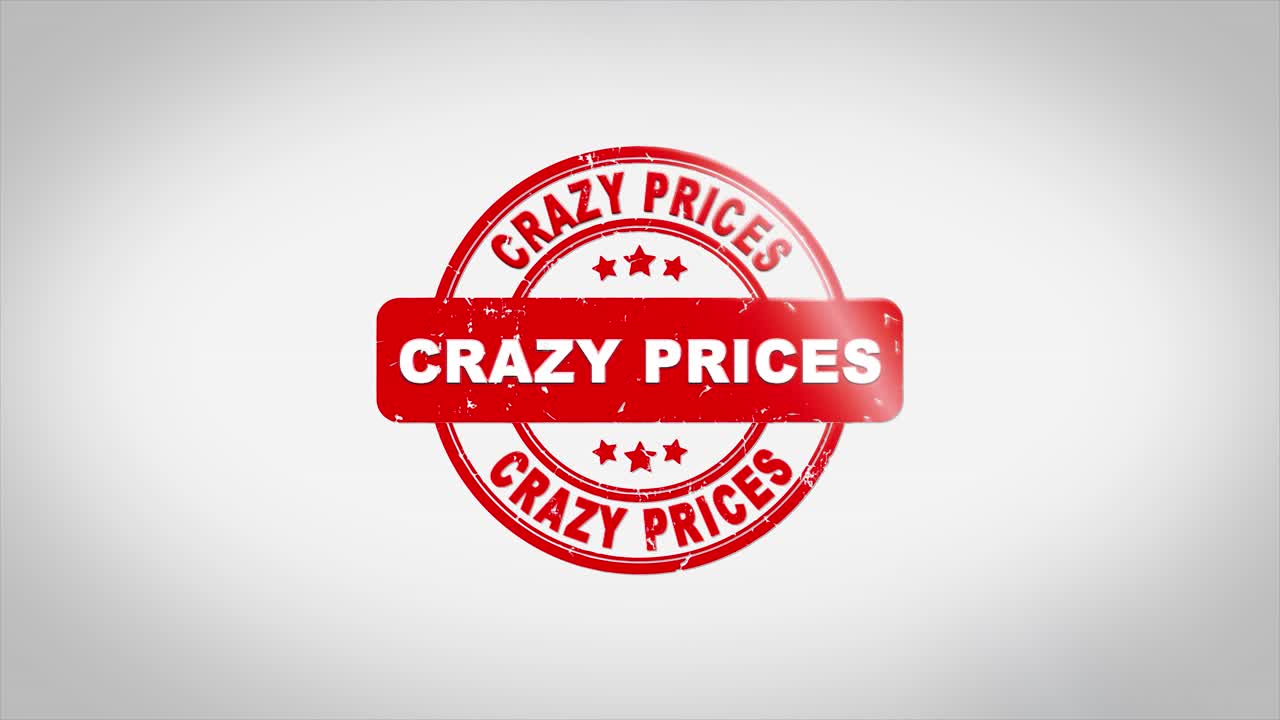 Crazy Prices Stamp